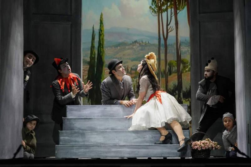 Сто оттенков серого: &laquo;Паяцы&raquo; в Большом театре стали черно-белым фильмом