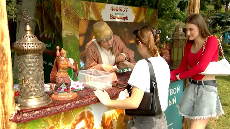 Стенд блокбастера &laquo;Финист. Первый богатырь&raquo; открыли на VK Fest в Москве