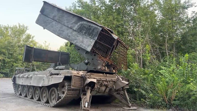 Экипаж ТОС-1А &laquo;Солнцепек&raquo; поразил опорный пункт ВСУ на авдеевском направлении