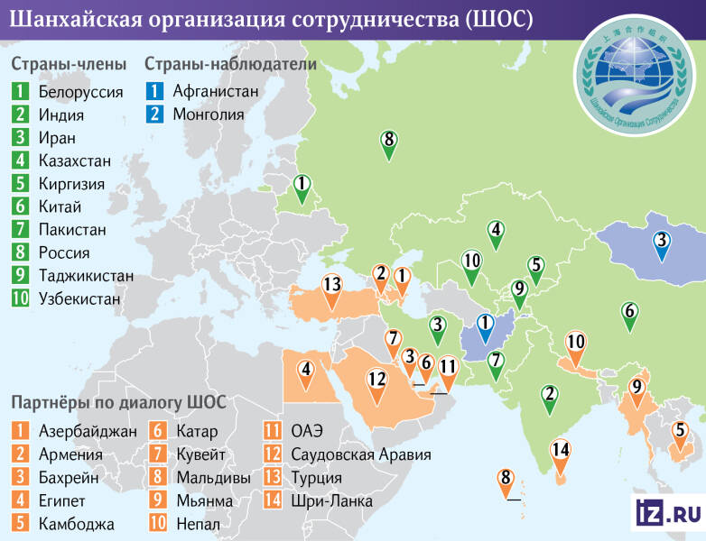 Согласное наблюдение: пять стран решили повысить свой статус в ШОС