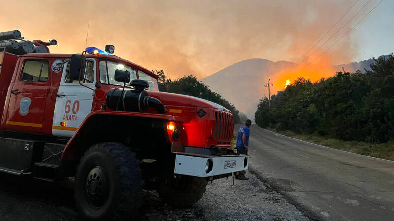 Пожар в Абрау-Дюрсо: почему начался и что происходит сейчас