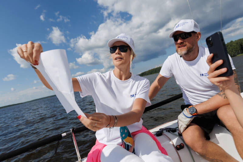 Миссия исполнима: Летучая в гонке на яхтах, Николь Шерзингер в Баку