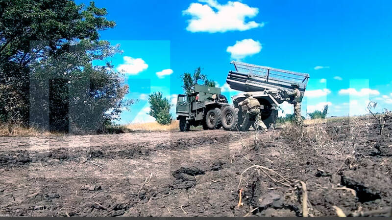 Офицеры батареи РСЗО &laquo;Град&raquo; рассказали о своей работе на авдеевском направлении