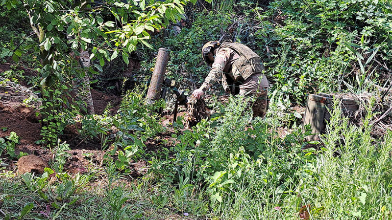 Карта спецоперации на Украине 13 июля