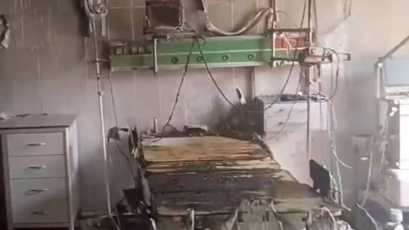 Пожар произошел в реанимации горбольницы в приморском Артеме