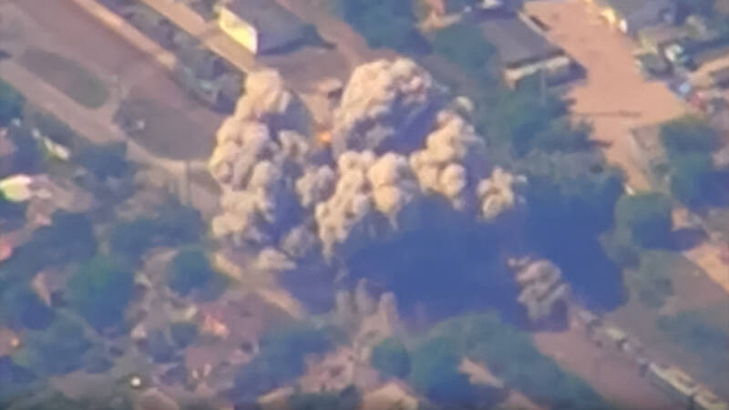 ВС РФ нанесли удар по стоянке ж/д эшелона ВСУ расчетом «Искандер-М»