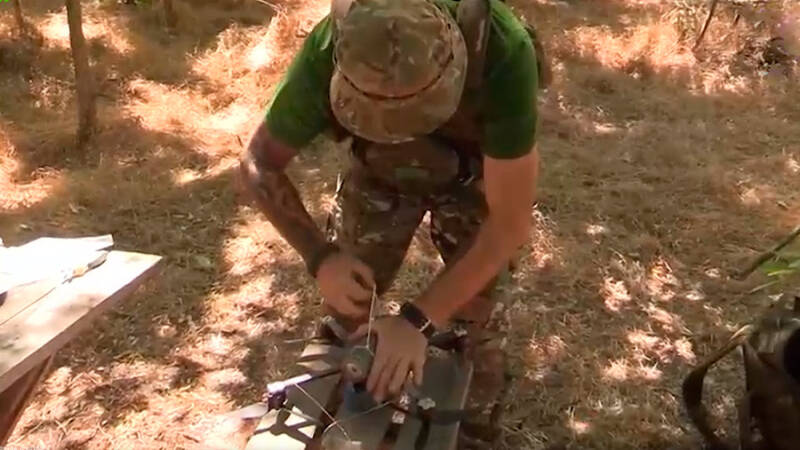 Рязанские десантники дроном уничтожили командный пункт пехотного батальона ВСУ