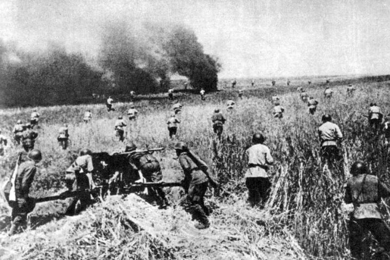 «И жаждой боя томился весь фронт»