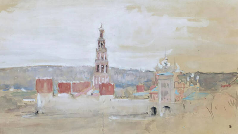 Картину &laquo;Новодевичий монастырь&raquo; Серова представят на торгах в Москве