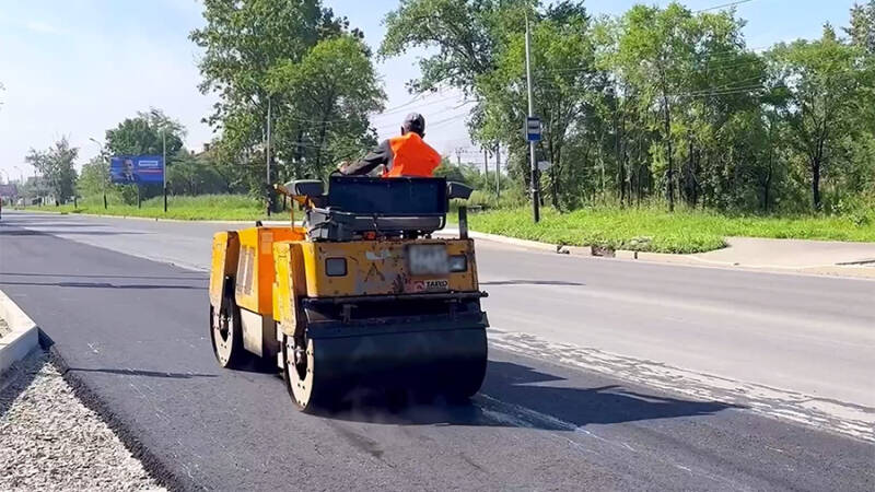 В Хабаровске продолжат реконструировать проспект 60-летия Октября в 2025 году