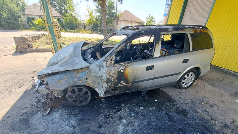 &laquo;Известия&raquo; показали последствия удара ВСУ по АЗС в Горловке