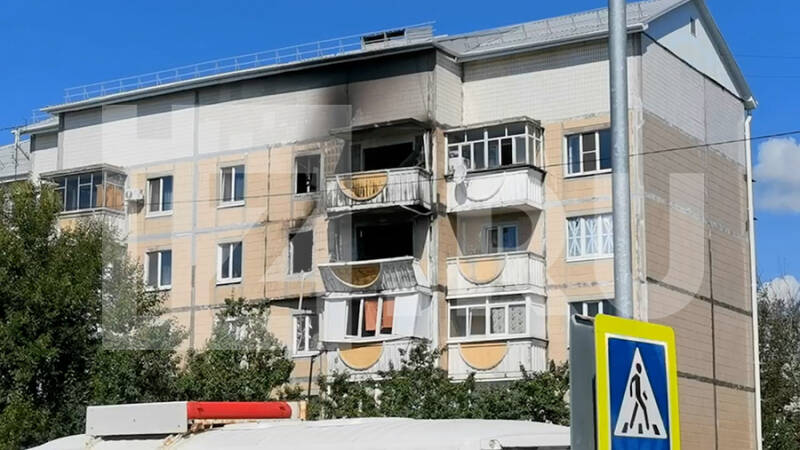 &laquo;Известия&raquo; показали кадры последствий обстрела многоквартирного дома в Шебекино