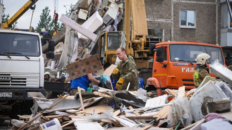 Тело погибшей женщины извлекли из-под завалов дома в Нижнем Тагиле