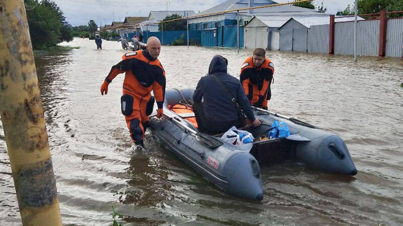 Почти 180 домов остаются подтопленными в Челябинской области после ливня