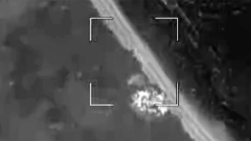 ВС России &laquo;Ланцетом&raquo; уничтожили украинскую САУ в Курской области